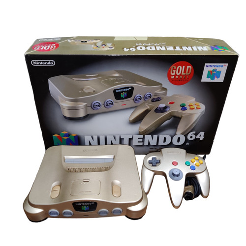 Nintendo gold in - 64,