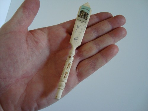 Antico tagliacarte osso - tagliacarte,