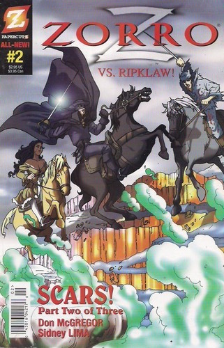 Zorro papercutz - zorro,