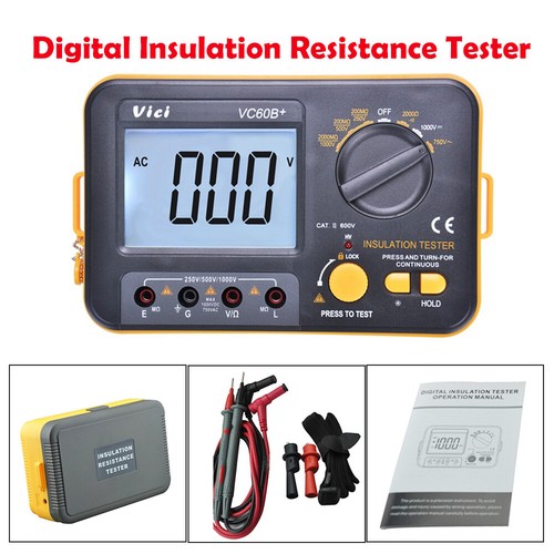 Tester resistenza isolamento - tester,