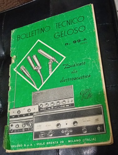Bollettino tecnico geloso - bollettino,