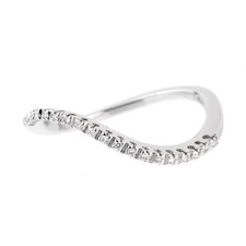 Recarlo Wave Diamond 18k White