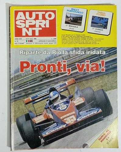 94179 autosprint 1983 xxiii - autosprint,