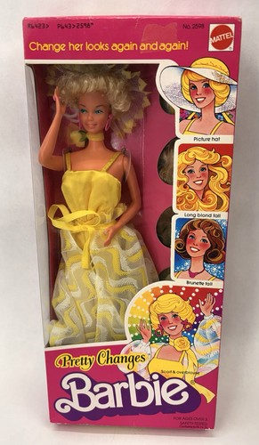 Bambola barbie pretty changes - bambola,