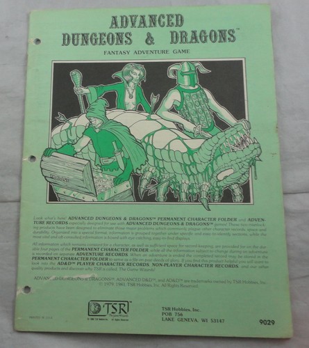 Advanced dungeons dragons - &,