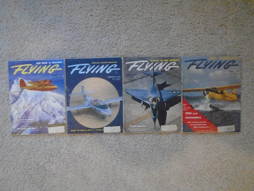 Lot 1955 flying magazine - 1955,