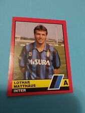 LOTHAR MATTHAUS  (INTER) EDIZIONE VALLARDI 1989 N. 176 -  ALMANACCO & FIGURINE