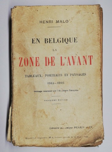 Rara libro antico belgio - belgio, la