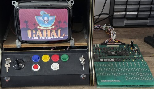 Cabal pcb jamma - pcb,