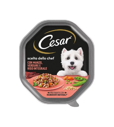 Alimento umido cani cesar - alimento,