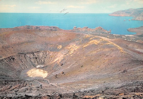 Cartolina vulcano isola - isola, il