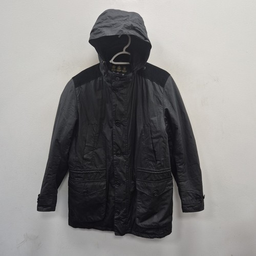 Barbour crieff nero - nero, cera