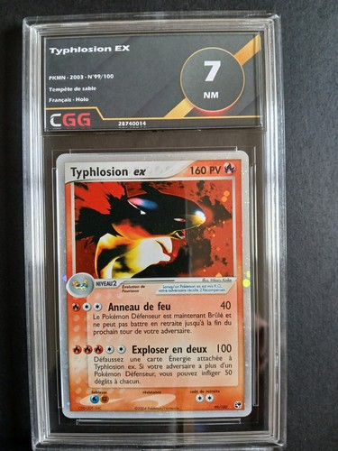 Carte pokémon typhlosion - carte,