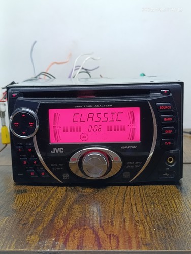 Autoradio jvc xg701 2din - kw-xg701,
