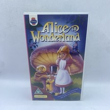 Alice In Wonderland VHS Video