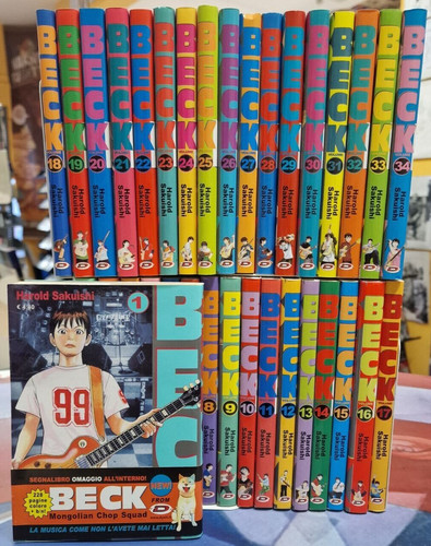 Beck serie manga - beck, completa
