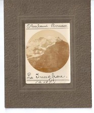 Foto Oberland Bernese La Inng Frau Luglio 1907 old photo CB565 ^