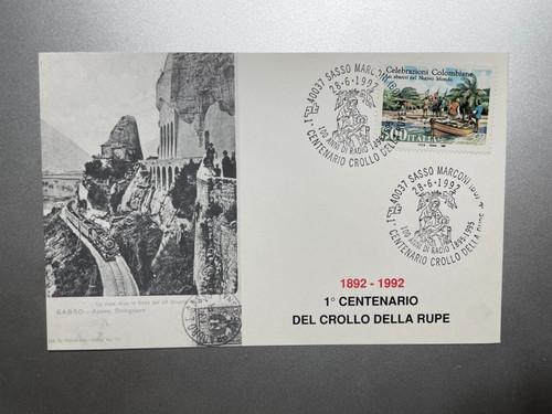 1992 cartolina filatelica - cartolina,