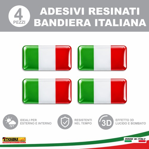 Adesivi resinati bandiera - 4,