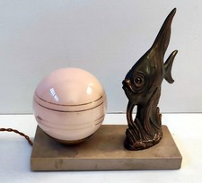 Lampada Da Comodino Art Decò
