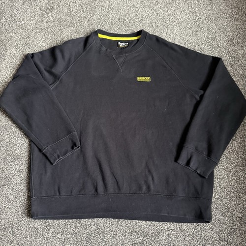 Felpa nera barbour - felpa,