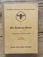 Die Zucht der Biene Zander Bienenzucht Imkern und Honigbiene Imker Buch Haltung