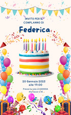 Biglietto invito per - di,