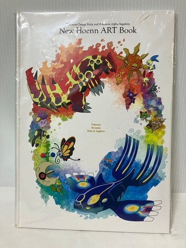 Art book new hoenn - of,