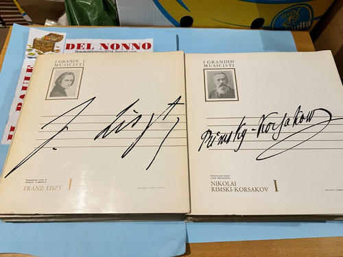 Lotto grandi musicisti - lotto,