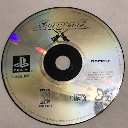 Ps1 soul blade playstation - ps1, 1