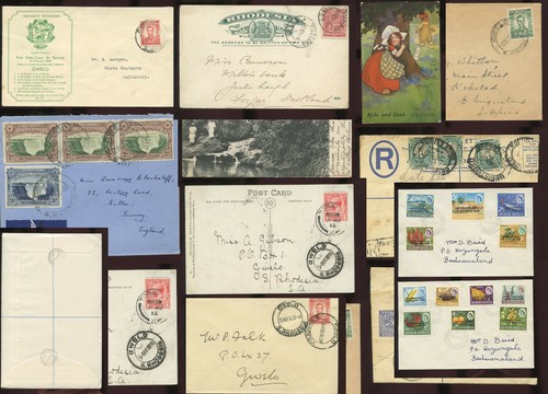 Rhodesia cover cartoline ecc - cover,