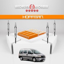 KIT 4 CANDELETTE FIAT SCUDO I 1.9 D 51KW 69CV 2001 -> GN016