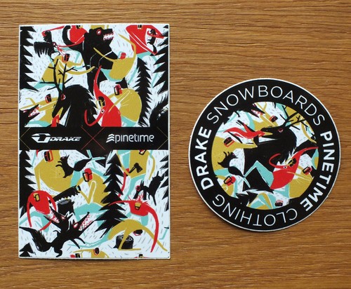 Adesivi sticker drake - 2,