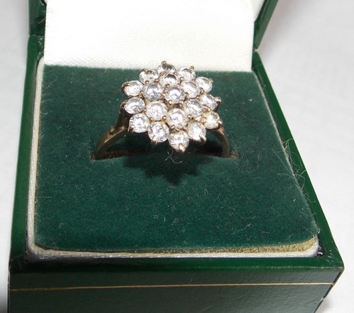 Bellissimo anello cluster - anello,