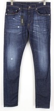 Jeans Slim Strappati Stretch
