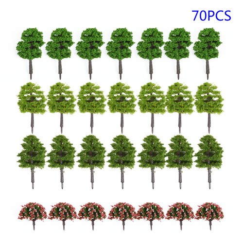 70pcs alberi scala modello - alberi, ho
