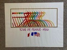 Raro Poster FIRMATO Tour de