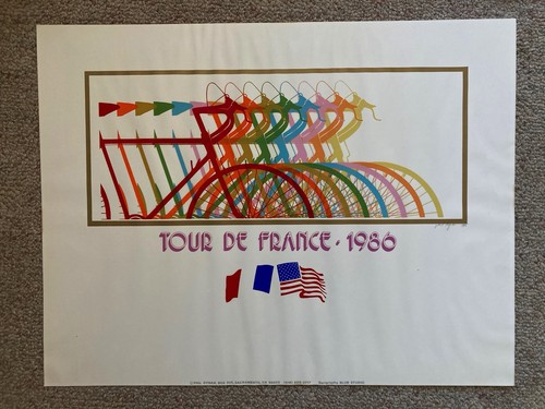 Rare 1986 tour france - de,