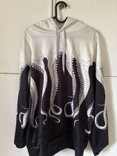 Felpa con cappuccio tentacoli