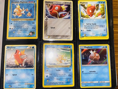 Magikarp lotto vintage 6 - magikarp, x