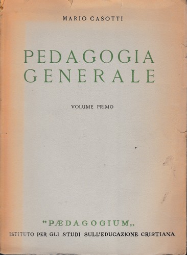 Pedagogia generale volume - pedagogia, generale.