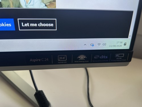 Acer aspire c24 - 23,8", pc