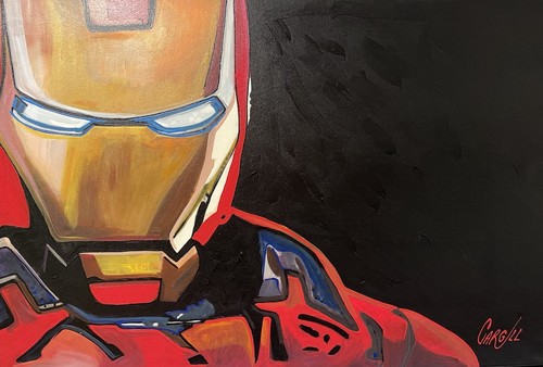 Quadro pop art iron man - art, 36