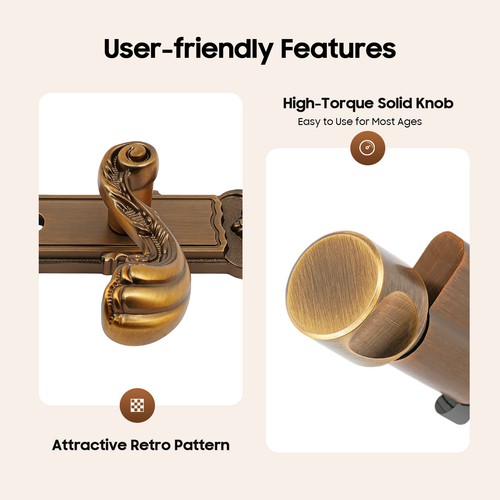Serratura porta bronzo - ,