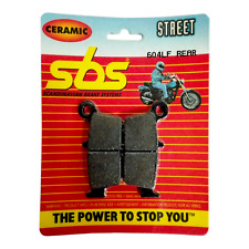 Coppia pastiglie freno posteriori CERAMIC SBS 604 MOTO Honda CR 500 R 1987/1994