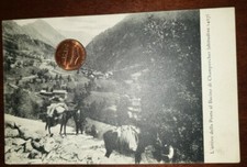 Cartolina d'epoca paesagg