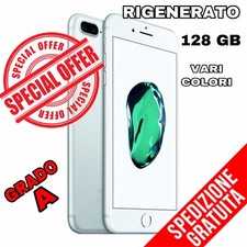 Iphone 7 PLUS 128gb Rigenerato Grado A Silver Black Gold Rose