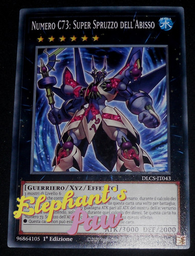 Yugioh numero c73 - yugioh, c73: