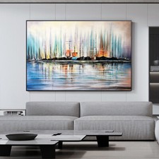 Paesaggio dipinto a mano