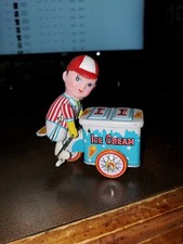Tin Litho Wind Up triciclo